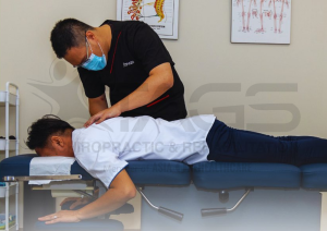 Chiropractic adjustment