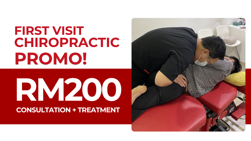 Promotion RM 200 Chiropractic promo